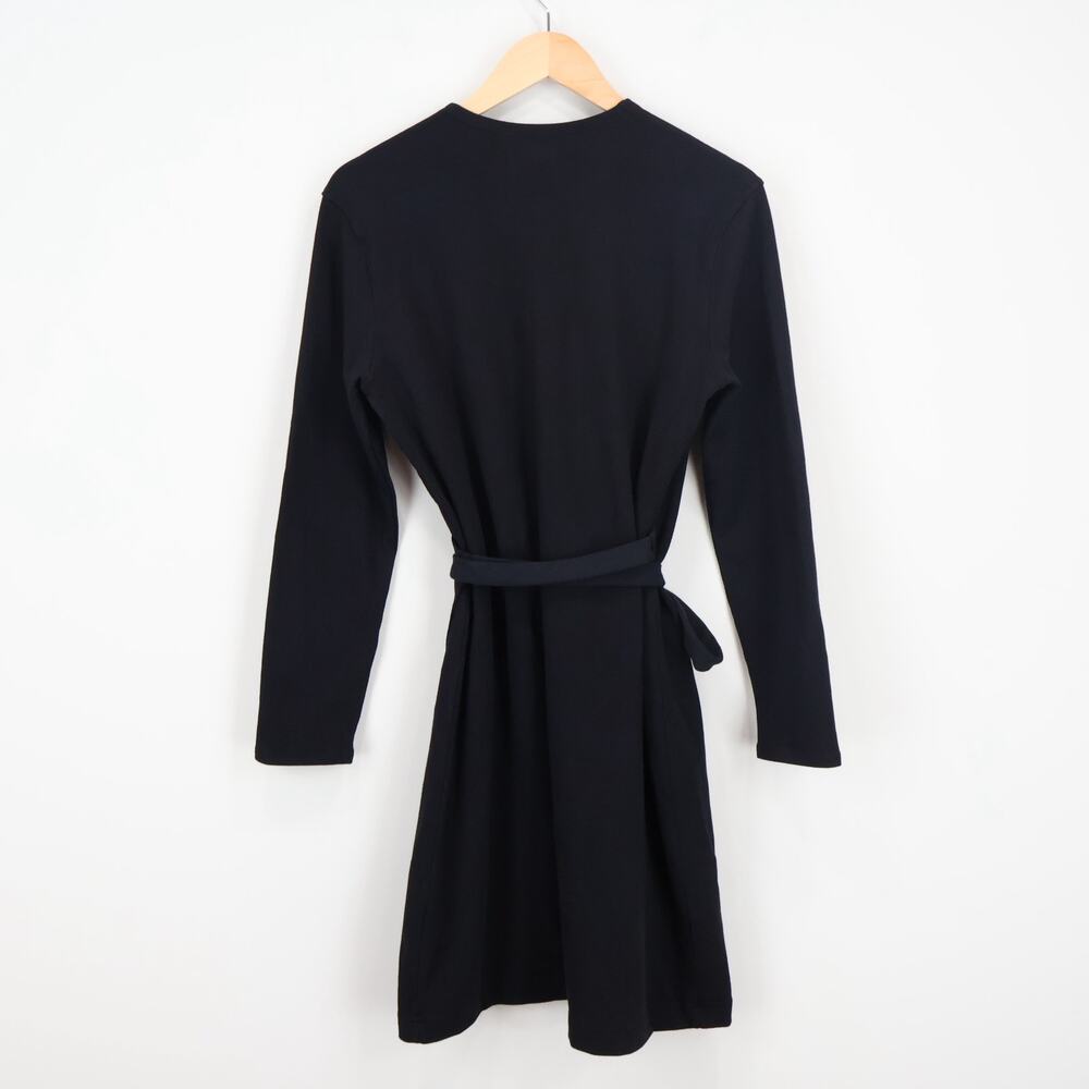 American Giant Women's Wrap Dress Black Size Medium NWOT - Picture 6 of 7